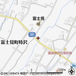 群馬県前橋市富士見町時沢1993周辺の地図