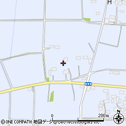 栃木県栃木市都賀町家中3897周辺の地図