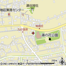 石川県能美市湯谷町乙14周辺の地図