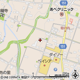 群馬県前橋市富士見町原之郷972-1周辺の地図