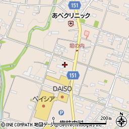 群馬県前橋市富士見町原之郷1022周辺の地図