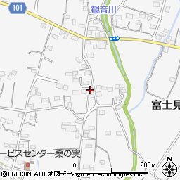 群馬県前橋市富士見町時沢575周辺の地図