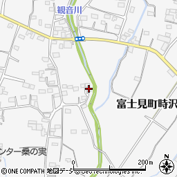 群馬県前橋市富士見町時沢578-1周辺の地図