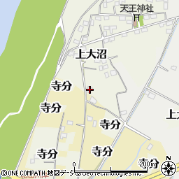 栃木県真岡市上大沼877周辺の地図