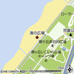 渚の広場周辺の地図