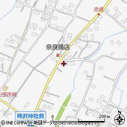 群馬県前橋市富士見町時沢1770周辺の地図