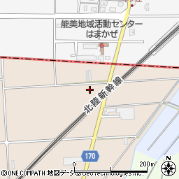 石川県小松市蛭川町（い）周辺の地図