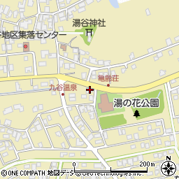 石川県能美市湯谷町乙13周辺の地図