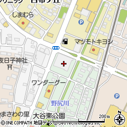 ウエルシア薬局真岡大谷新町店周辺の地図