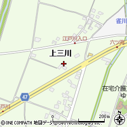 栃木県河内郡上三川町上三川1108周辺の地図