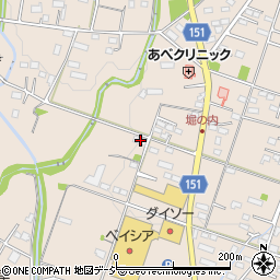群馬県前橋市富士見町原之郷968周辺の地図