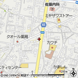 木曽治療院周辺の地図