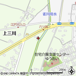 栃木県河内郡上三川町上三川1940周辺の地図