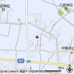栃木県栃木市都賀町家中3445周辺の地図