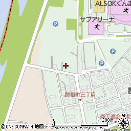 群馬県前橋市関根町999周辺の地図