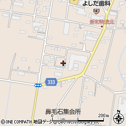 群馬県前橋市鼻毛石町201-94周辺の地図