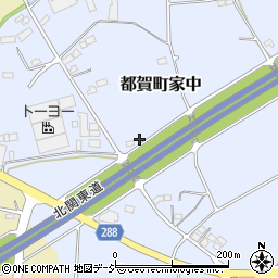 栃木県栃木市都賀町家中5658周辺の地図