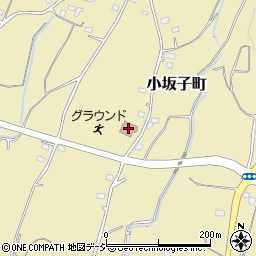 小坂子町公民館周辺の地図