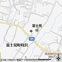 群馬県前橋市富士見町時沢2120周辺の地図