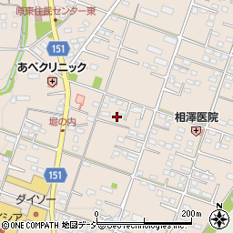 群馬県前橋市富士見町原之郷690周辺の地図