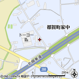 栃木県栃木市都賀町家中5690-1周辺の地図