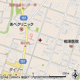 群馬県前橋市富士見町原之郷791周辺の地図