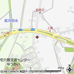 栃木県河内郡上三川町上郷21周辺の地図
