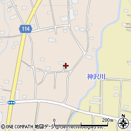 群馬県前橋市鼻毛石町714周辺の地図