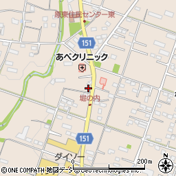 群馬県前橋市富士見町原之郷943周辺の地図