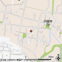 群馬県前橋市富士見町原之郷536周辺の地図
