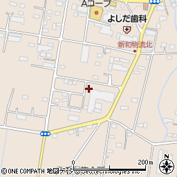 群馬県前橋市鼻毛石町201-58周辺の地図