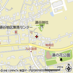 石川県能美市湯谷町ヨ周辺の地図