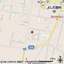 群馬県前橋市鼻毛石町201-71周辺の地図