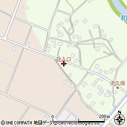 辻入口周辺の地図
