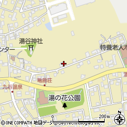 石川県能美市湯谷町ソ116周辺の地図