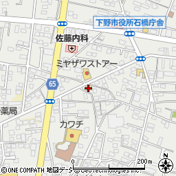 ヤマザキＹショップ石橋店周辺の地図
