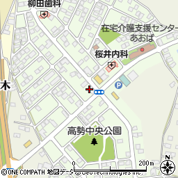 富士砿油株式会社　高勢給油所周辺の地図
