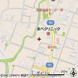 群馬県前橋市富士見町原之郷1005周辺の地図