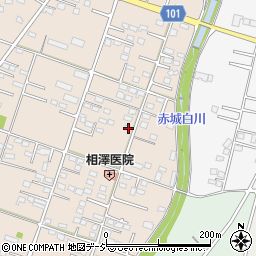 群馬県前橋市富士見町原之郷831-2周辺の地図