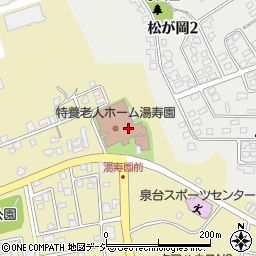 特養老人ホーム湯寿園周辺の地図