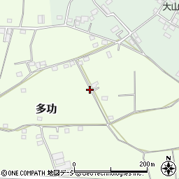 栃木県河内郡上三川町多功1687周辺の地図