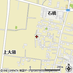 栃木県下野市上大領264-1周辺の地図