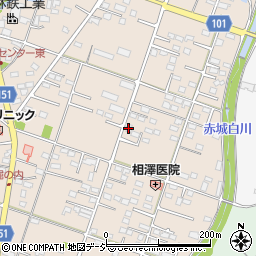 群馬県前橋市富士見町原之郷835-5周辺の地図