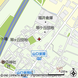 石川県能美市山口町周辺の地図