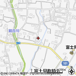 群馬県前橋市富士見町時沢2223周辺の地図