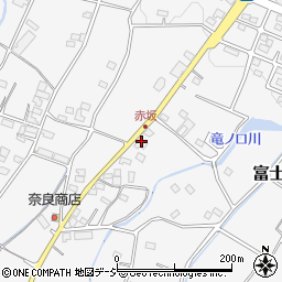 群馬県前橋市富士見町時沢1755-4周辺の地図