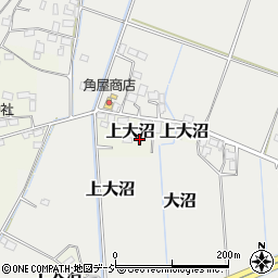 栃木県真岡市上大沼46周辺の地図