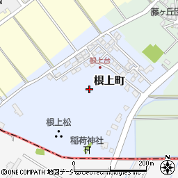 石川県能美市根上町（乙）周辺の地図