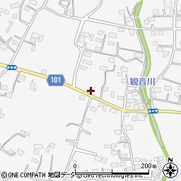 群馬県前橋市富士見町時沢2433周辺の地図
