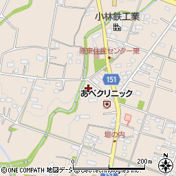 群馬県前橋市富士見町原之郷934-1周辺の地図